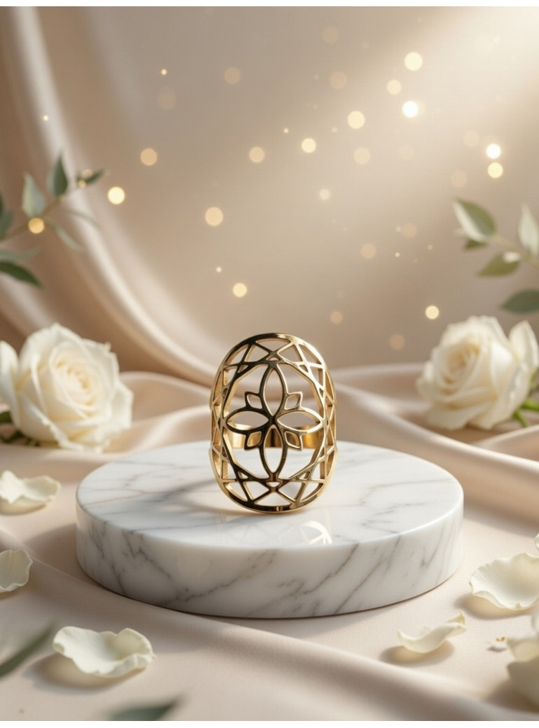 Bague Nœud de Sorcière Doré