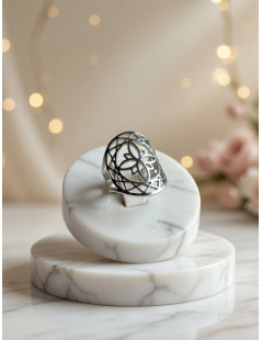 Bague Nœud de Sorcière Argenté